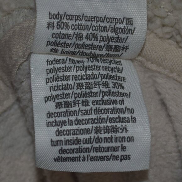 Victoria's Secret LOVE PINK sz XS Solid Clay Sherpa Campus Pullover Hoodie - Picture 3 of 6